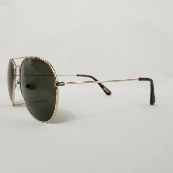 J. Crew Gold Metal Frame Womens Aviator Sunglasses - Picture 4 of 6